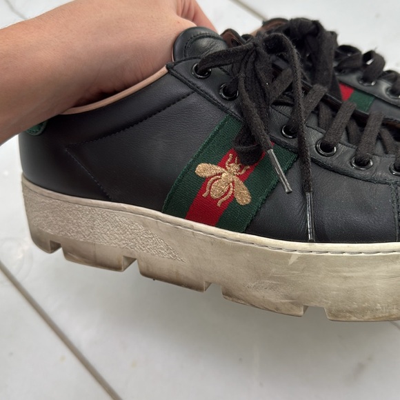 Gucci Ace platform sneakers - Picture 5 of 6